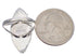 Multicolor Inlay Sterling Silver Jewelry Ring Size 5-1/2 UX33666